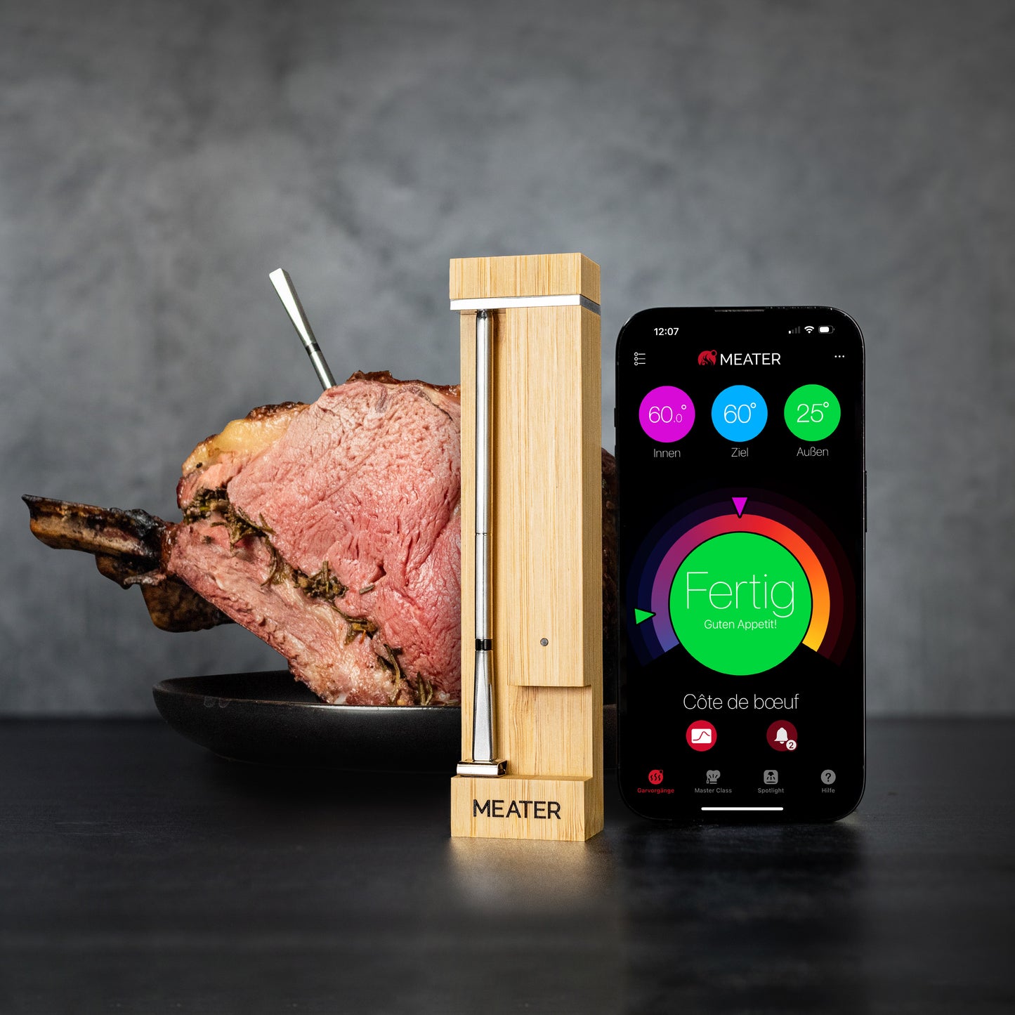 MEATER Pro (ehem. 2 Plus) smartes Fleischthermometer bis 550°C